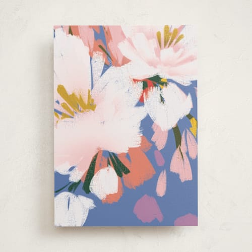 This is a cloud greeting cards with standard by Angela Marzuki called romance in spring printing on signature in greeting cards