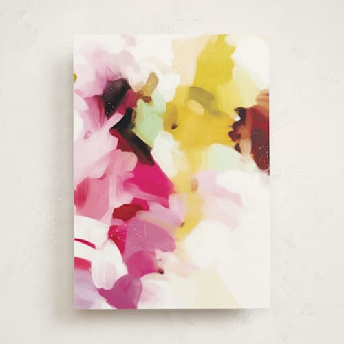 This is a shades of pink greeting cards with standard by Parima Studio called by the window printing on signature in greeting cards