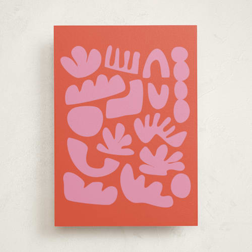 This is a papaya greeting cards with standard by Beth Vassalo called simple play printing on signature in greeting cards
