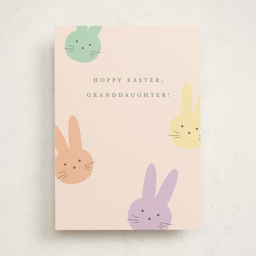 This is a blush greeting cards with standard by Pixel and Hank called some bunny printing on signature in greeting cards