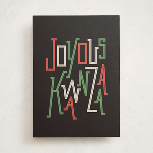This is a festive greeting cards with standard by letterfix called festive fun printing on signature in greeting cards