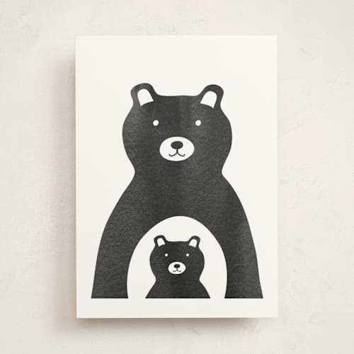 This is a ink fathers day cards with standard by Lehan Veenker called papa and me printing on signature in greeting cards