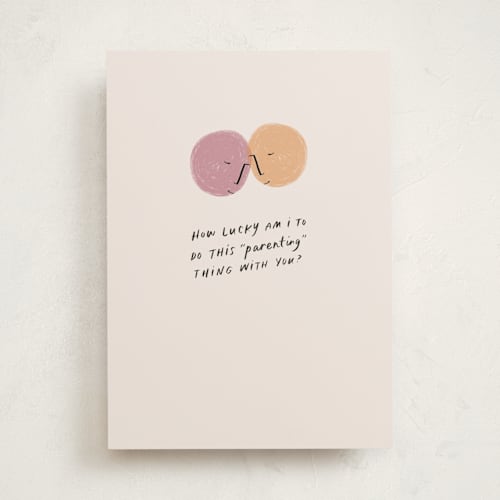 This is a rose fathers day cards with standard by Chelsea Petaja called darlin' printing on signature in greeting cards