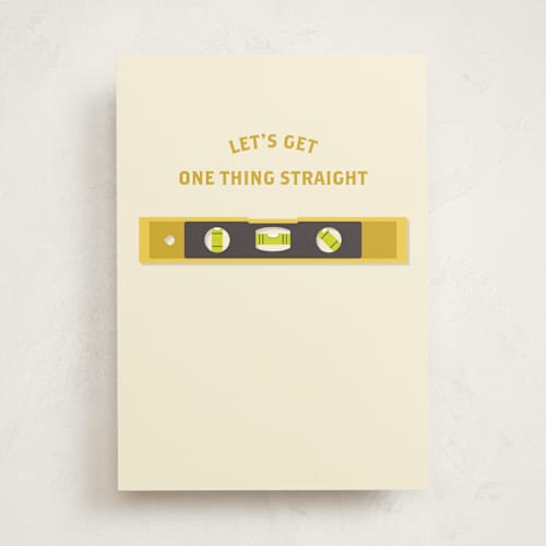 This is a highlighter birthday cards for him with standard by Alexandra Cohn called next level birthday printing on signature in greeting cards