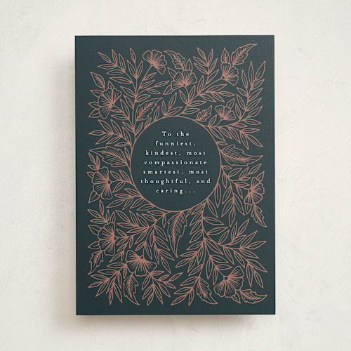 This is a grass birthday cards for her with standard by Katharine Watson called synonyms printing on signature in greeting cards
