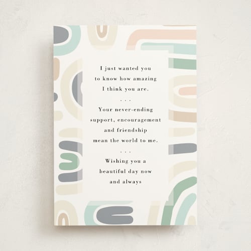 This is a emerald birthday cards for her with standard by Oma N. Ramkhelawan called mod friend printing on signature in greeting cards