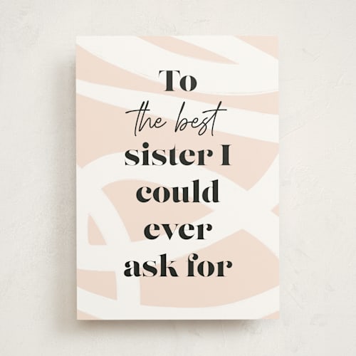 This is a rose birthday cards for her with standard by Nicoletta Savod called tickled pink printing on signature in greeting cards