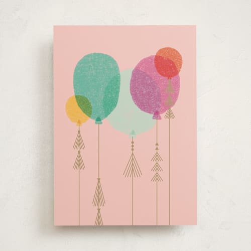 This is a rose birthday cards for her with standard by Bethan called gold tassles printing on signature in greeting cards