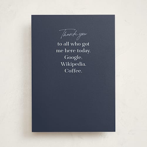 This is a navy graduation cards with standard by Hudson meet Rose called and you printing on signature in greeting cards
