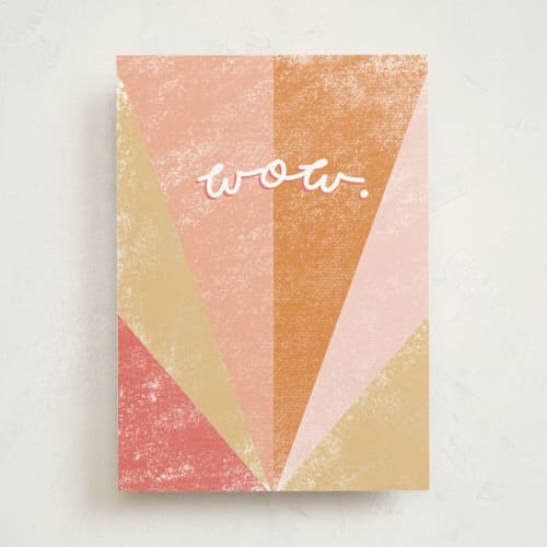 This is a sunset graduation cards with standard by Julie Hebert called wow printing on signature in greeting cards