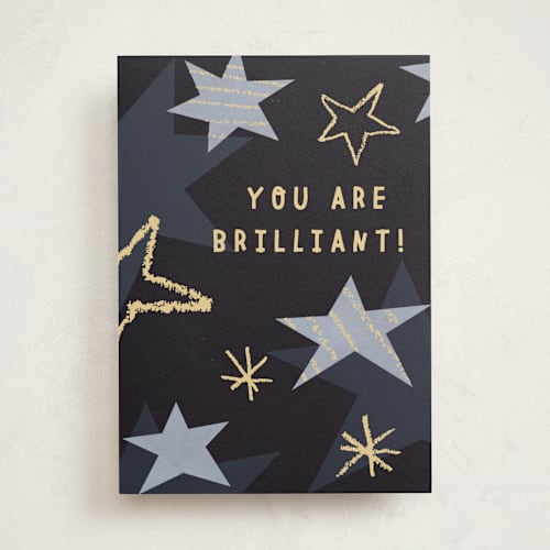 This is a ink graduation cards with standard by Sumak Studio called brilliant printing on signature in greeting cards