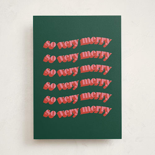 This is a forest greeting cards with standard by Shari Margolin called grooving wishes printing on signature in greeting cards