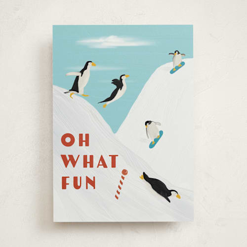 This is a ocean greeting cards with standard by Deborah Chou called oh what fun (it is) printing on signature in greeting cards