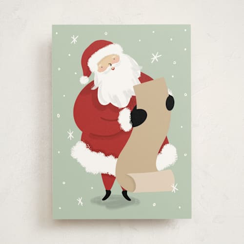 This is a mint greeting cards with standard by Angela Garrick called made it printing on signature in greeting cards