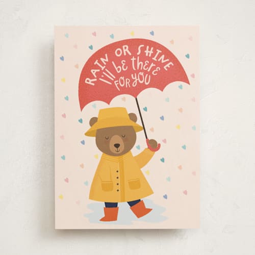 This is a rose friendship cards with standard by Sabrin Deirani called i'll be there for you printing on signature in greeting cards