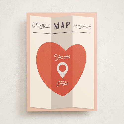 This is a candy friendship cards with standard by Gwen Bedat called you are here printing on signature in greeting cards