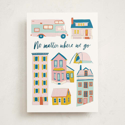 This is a cloud friendship cards with standard by Alicia Schultz called you are home printing on signature in greeting cards