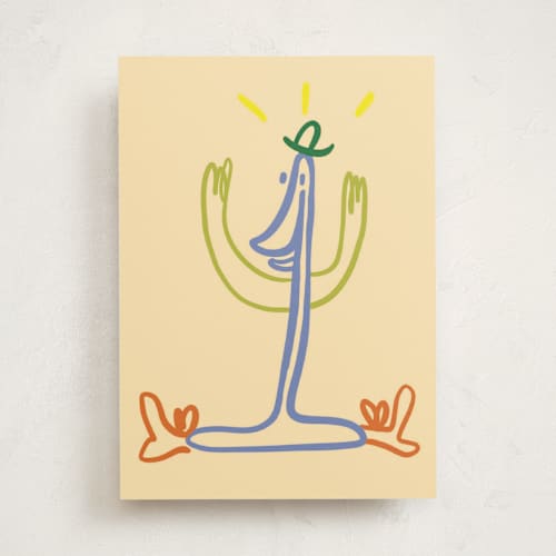 This is a dandelion birthday cards for kids with standard by Courtney Knight called one! printing on signature in greeting cards