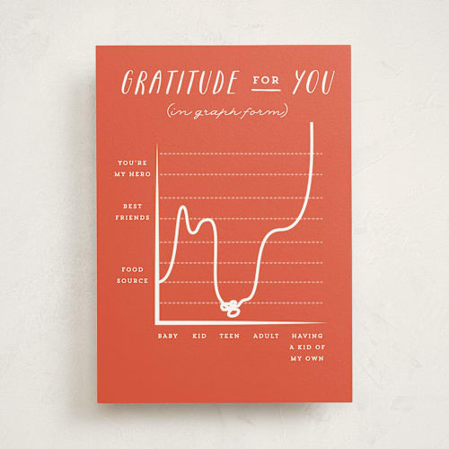 This is a carrot mothers day cards with standard by Robert and Stella called appreciation scale printing on signature in greeting cards