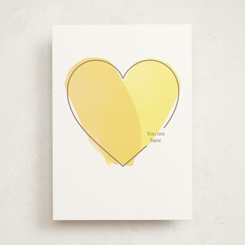 This is a dandelion mothers day cards with standard by Annie Clark called in my heart printing on signature in greeting cards