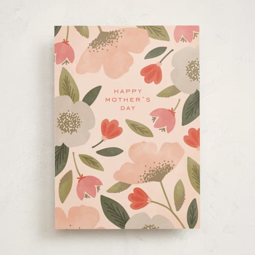 This is a rose mothers day cards with standard by Michelle Taylor called spring day printing on signature in greeting cards