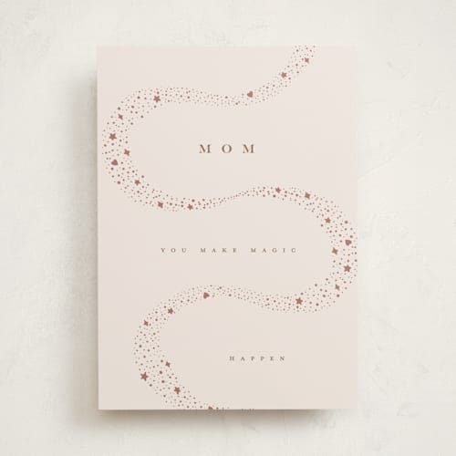 This is a latte mothers day cards with standard by chocomocacino called arabelle printing on signature in greeting cards