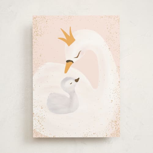 This is a blush mothers day cards with standard by chocomocacino called dutch baby printing on signature in greeting cards
