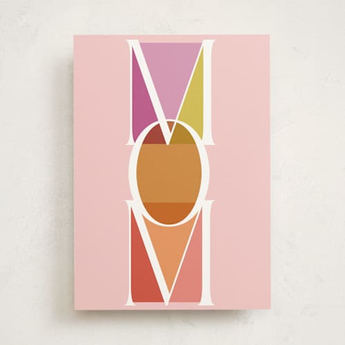 This is a candy mothers day cards with standard by Morgan Kendall called stained glass printing on signature in greeting cards