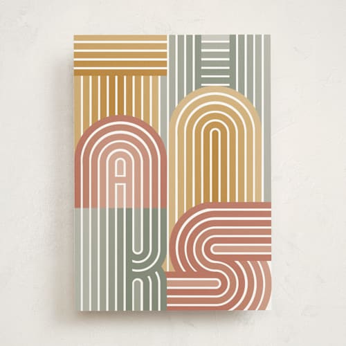 This is a highlighter greeting cards with standard by Jenna Holcomb called thanks printing on signature in greeting cards