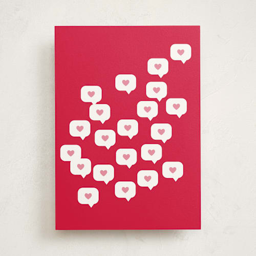 This is a ruby valentines day cards with standard by chocomocacino called mark :) printing on signature in greeting cards