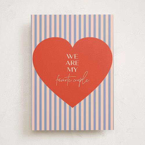This is a scarlet valentines day cards with standard by Nazia Hyder called fancy printing on signature in greeting cards