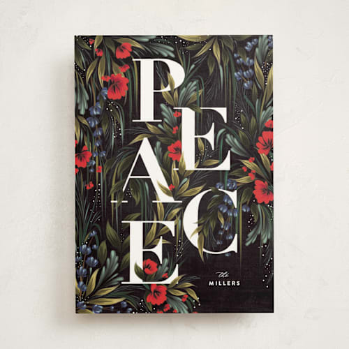 This is a coal met with standard by Angela Marzuki called garden peace printing on signature in standard