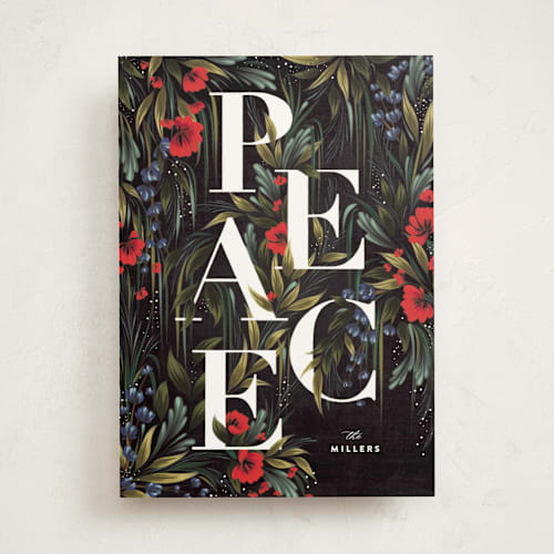 This is a coal met with standard by Angela Marzuki called garden peace printing on signature in standard