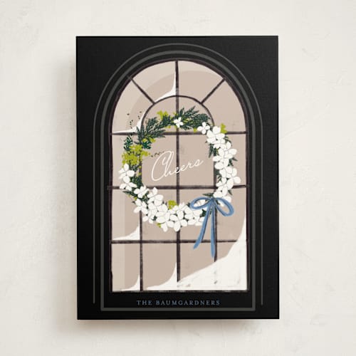 This is a coal met with standard by Baumbirdy called dogwood stained glass printing on signature in standard