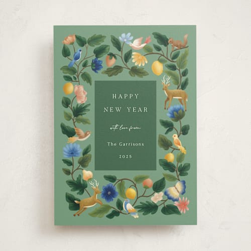 This is a forest met with standard by Elly called woodland printing on signature in standard