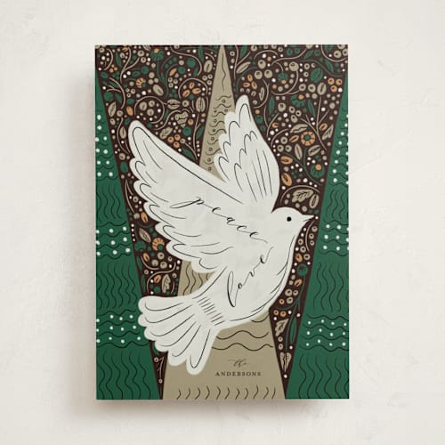 This is a fir met with standard by iamtanya called peaceful holiday printing on signature in standard