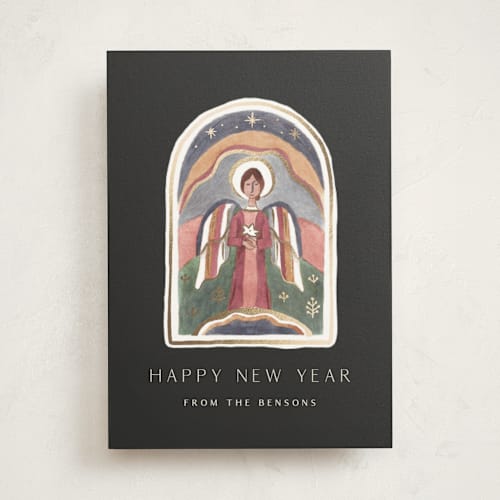 This is a midnight met with foil pressed by Amy Kross called messenger printing on signature in standard