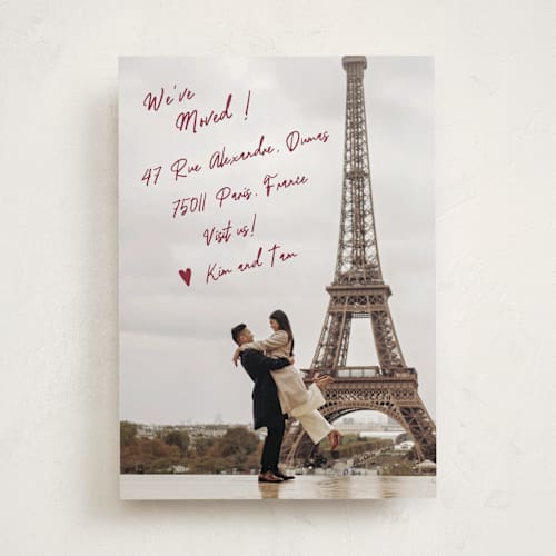 This is a cherry moving announcements with standard by Ani Somi called scribble type printing on signature in standard
