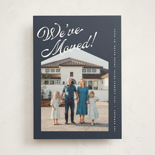 This is a midnight moving announcements with standard by Pixel and Hank called we've moved printing on signature in standard