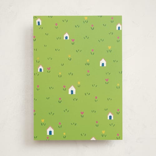 This is a sour apple tbd with standard by Becky Nimoy called the neighborhood printing on signature in greeting cards