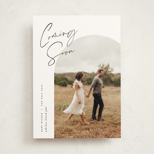 This is a cafe pregnancy announcements with standard by Pixel and Hank called capture printing on signature in standard