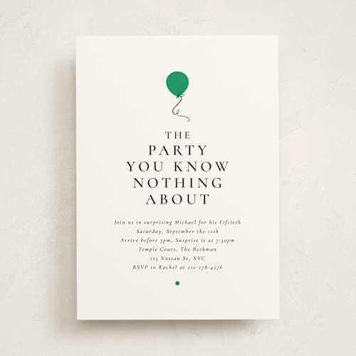 This is a clover party invitations with standard by mo kelley called what party? printing on signature in standard