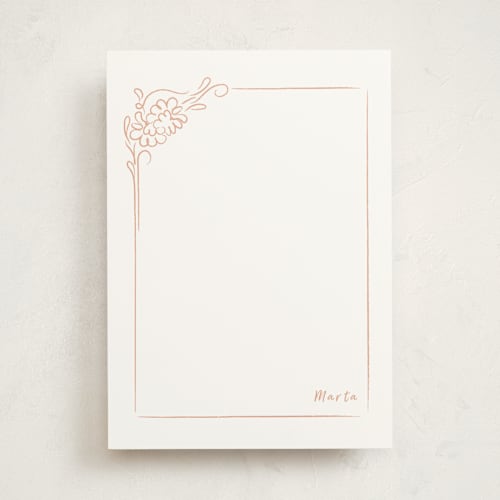 This is a berry personalized stationery thank you cards with standard by Mahsa Majidy called marta printing on signature in 5x7