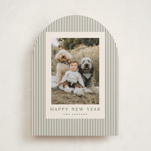 This is a balsam holiday photo cards with standard by Kristie Kern called the prep printing on recycled smooth signature in standard
