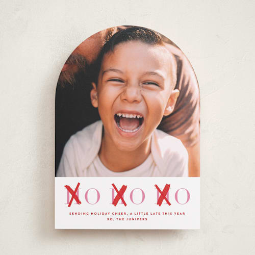 This is a scarlet valentines day with standard by Lori Wemple called hohoxo printing on recycled smooth signature in standard