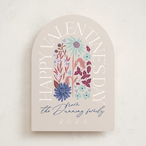 This is a laguna seca valentines day with standard by Alethea and Ruth called floral arch printing on signature in standard