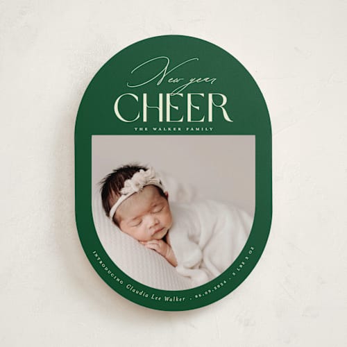 This is a fir babys first christmas with standard by Sejal Banker called oh so very blessed! printing on recycled smooth signature in standard
