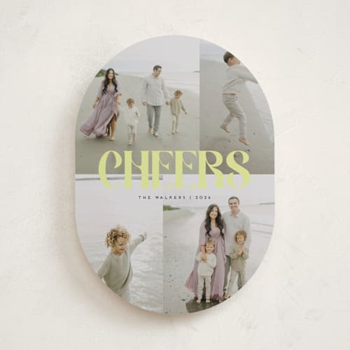 This is a citron holiday photo cards with standard by Morgan Kendall called cover printing on recycled smooth signature in standard