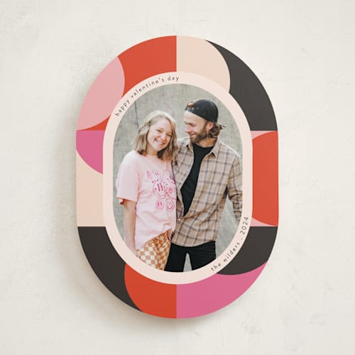 This is a poker valentines day with standard by Morgan Kendall called half moon printing on recycled smooth signature in standard