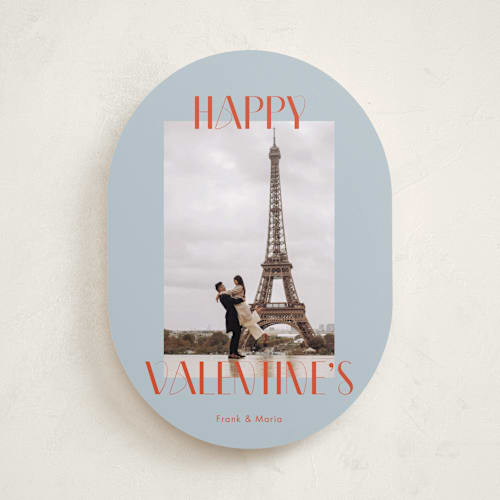 This is a blue sky valentines day with standard by Ani Somi called paris printing on recycled smooth signature in standard